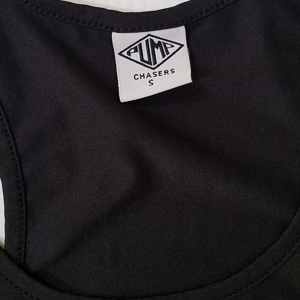 Pump Chasers Black & Pink Performance Tank - Picture 4 of 5